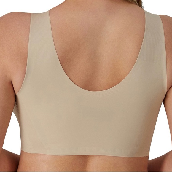 2/$30 Bali Comfort Revolution EasyLite Seamless Wirefree Bra, Nude Size 3XL - Picture 6 of 8